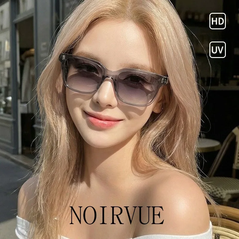 

NOIRVUE Retro Round Polarized Sunglasses Unisex TR90 Insert Core Temples Precision Hinges UV400 Outdoor Sun Protection Glasses