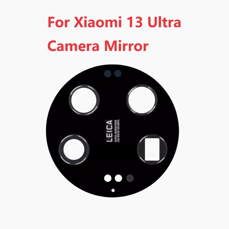 Back Rear Camera Lens Glass For Xiaomi 13 2211133G / 13Pro 2210132G / 13Ultra 2304FPN6DG 50MP Replacement Repair Parts