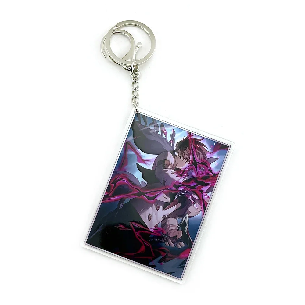 Honkai Star Rail Light Cone In the Name of the World character Welt acrylic pendant hangs backpack charms card Key holder chain