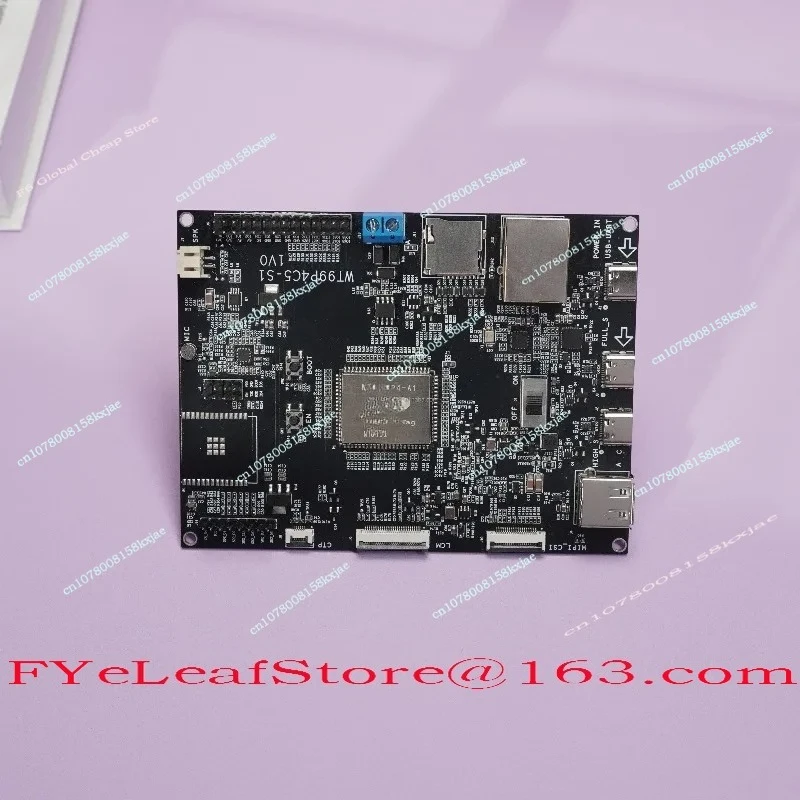 ESP32 P4 ESP32-C5 Multimedia Development Board WT99P4C5-S1 WiFi 6 Module AIoT HMI Development Kit with RISC V SDIO AudioEthernet