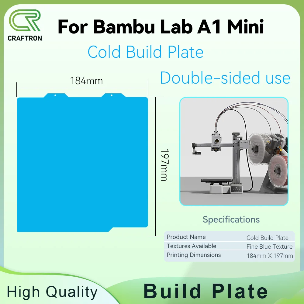 �y�Z�[�����zBambu lab A1mini�p��p�v���[�g���ʃv���[�g�X�v�����O���M�x�b�h�iBambu lab A1mini�p�j184*197mm 3D�v�����^�[�A�N�Z�T���[