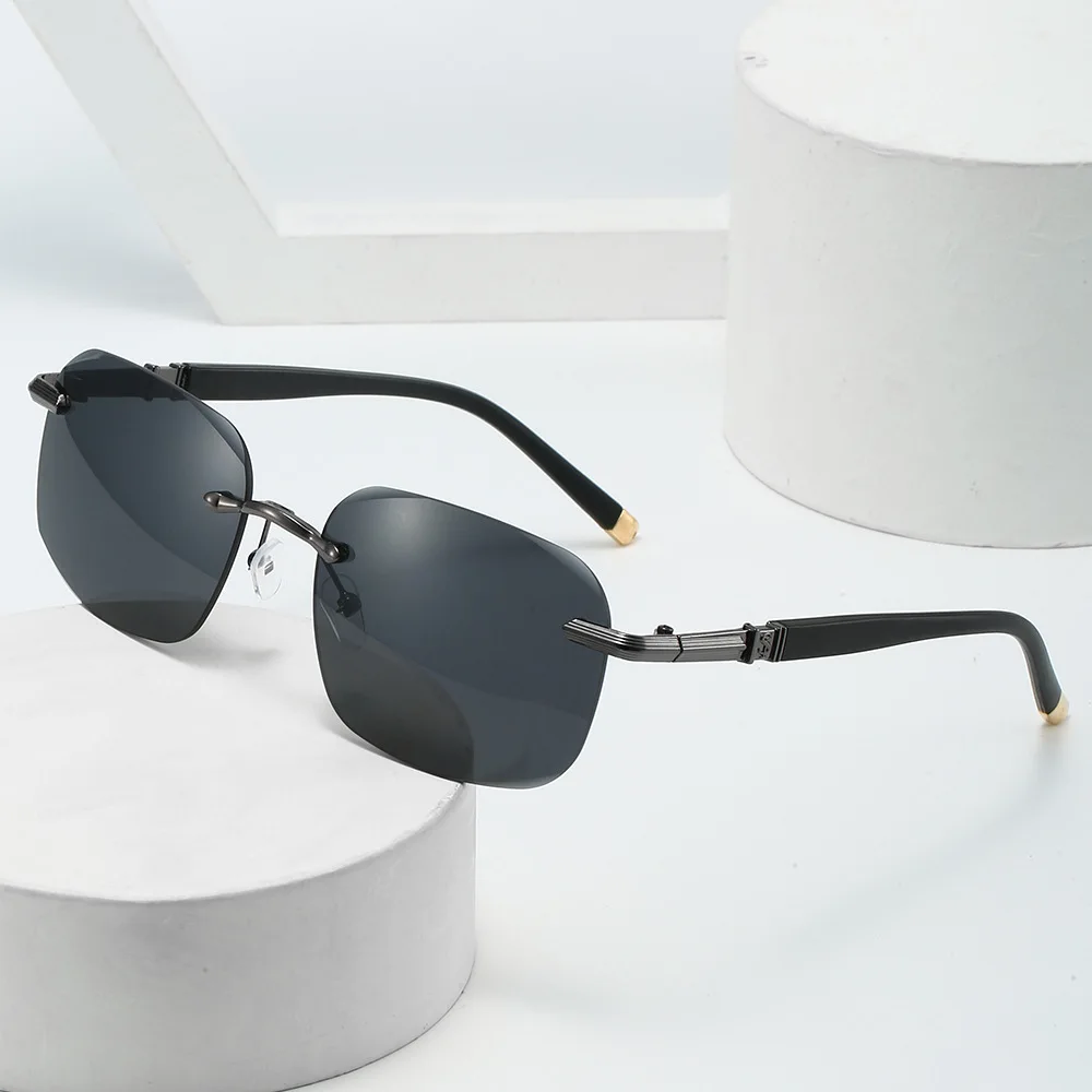 Neue Ankunft Rechteck Sonnenbrille Mode Metall Rahmen Frauen Männer Quadrat Sonnenbrille für Weiblich Männlich Ellipse Sonnenbrille
