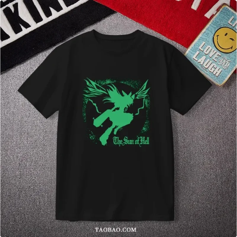 2025iyi аниме Touhou Project Reiuji Utsuho футболка с короткими рукавами летние свободные топы для косплея студентов