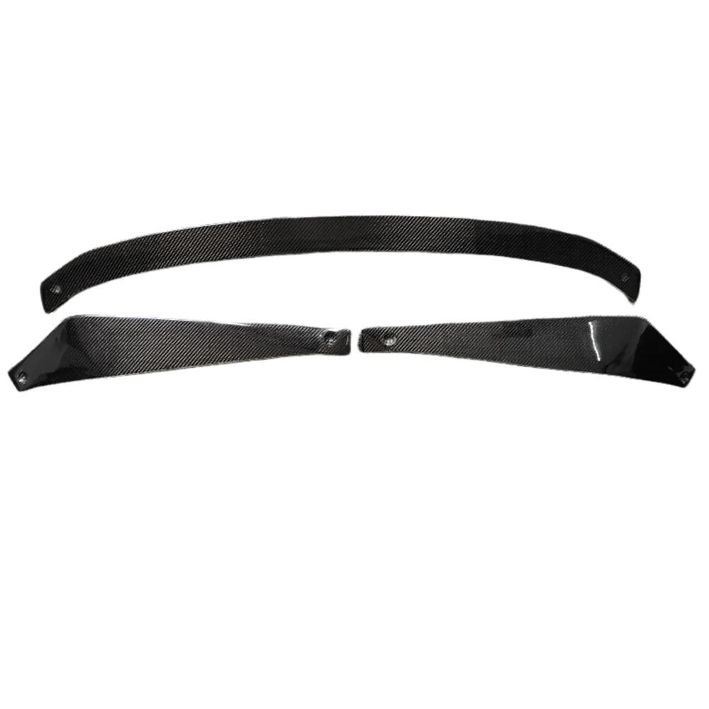 

Used for Audi R8 upgrade C-style carbon fiber front lip bumper body kit