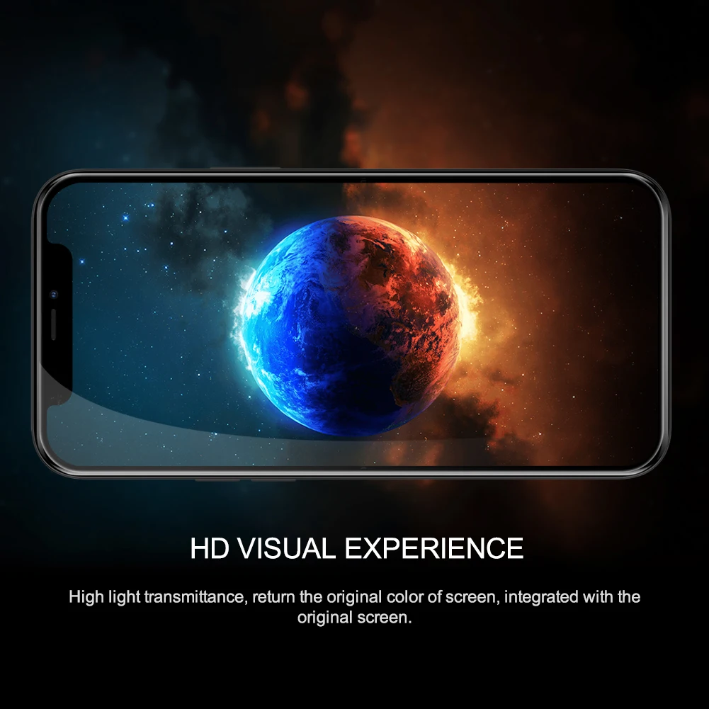 Nillkin For Apple iPhone 12 Pro / 12 2.5D CP+ Pro 9H Hardness Tempered Glass Full Cover glue Screen Film Protector