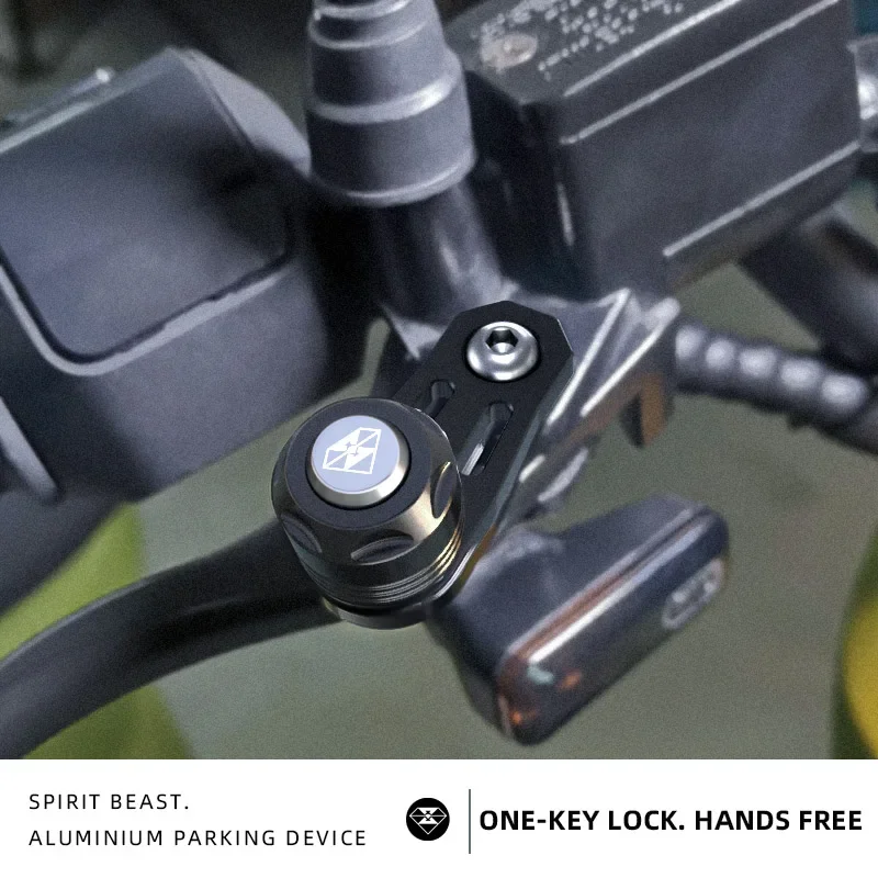 

SPIRIT BEAST Repack Parking Device One-button Lock Brake Stop on The Ramp Without Slipping for UQI+ N1S Nmax155 UY125 NSS350