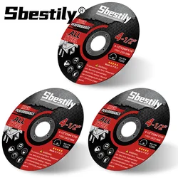 5pcs 115mm 금속 커팅 디스크 앵글 그라인더 그라인딩 휠 4.5 인치 원형 톱 블레이드 스테인레스 스틸 철 수지 커팅 블레이드