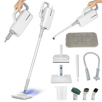 1500W High-temperature Steam Mop Household Multi-functional Rag Brush Cleaner Kitchen Bedroom Floor, Window ,Mirror Washer