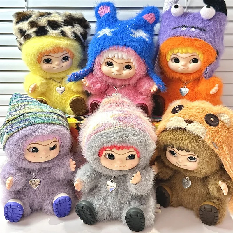 

Original Wakuku Fuzzy Fun Party Cute Wakuku Action Figure Mystery Box Cute Bag Pendant Doll Surprise Bag Gift Valentine'S Day