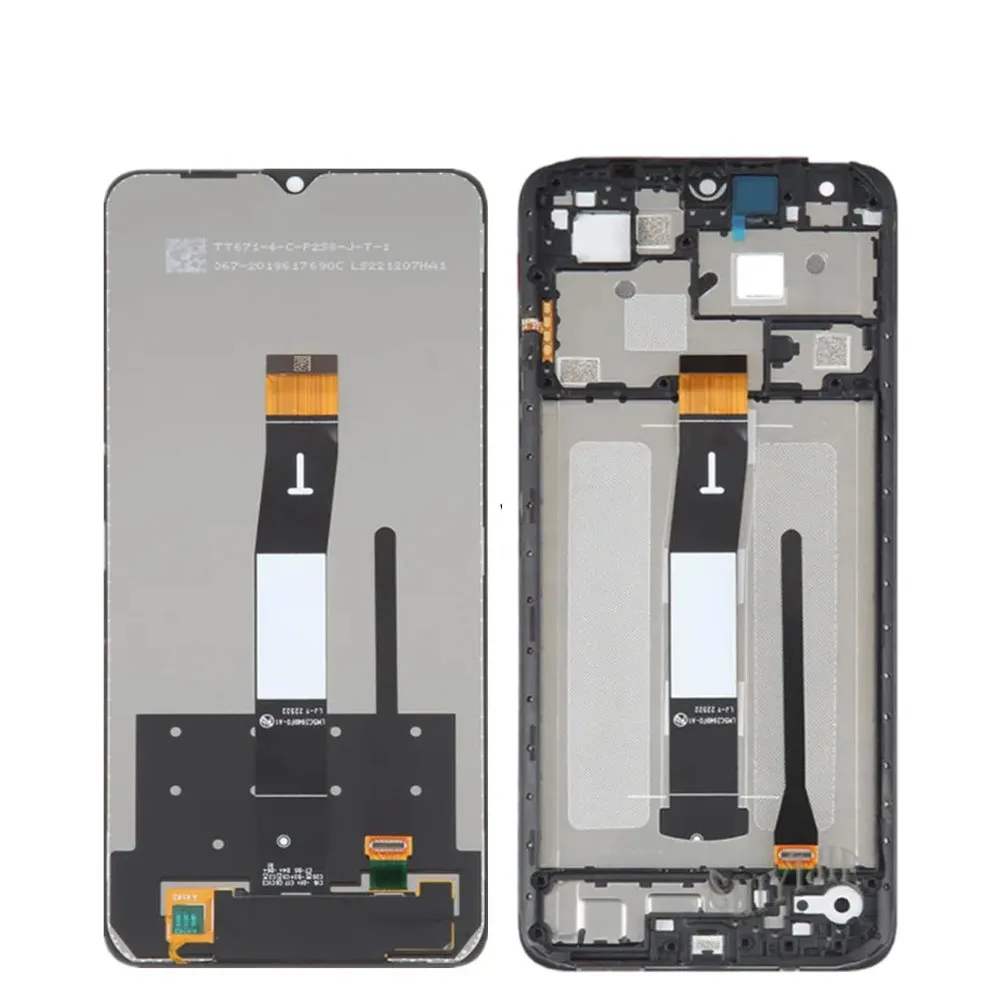 6.71\'\' Original For Xiaomi Redmi 12C LCD Display Touch Panel Screen Digitizer Assembly For Redmi 12C 22120RN8 Display Screen