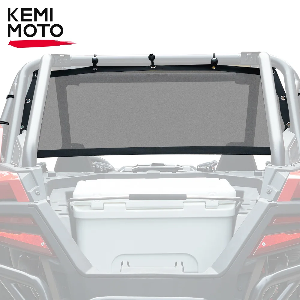 UTV Summer KEMIMOTO 2020-2023 RZR High-quality Nylon Rear Window Shade Net Compatible with Polaris RZR RZR PRO XP / XP 4