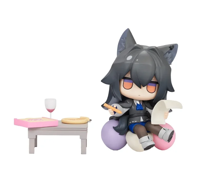 Ufficiale Arknights Lappland the Decadenza Texas the Omertosa Q versione Cosplay Anime figura modello decorazione del desktop Regalo di Natale