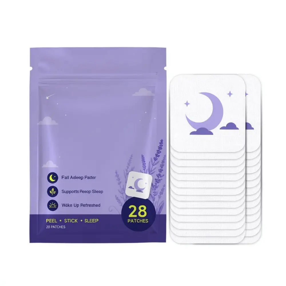 Nighttime Soothing Patch Skin Friendly Sleep Aid Sticker Breathable Comfortable Adhesive Tool For Better Restful Sleep Quality