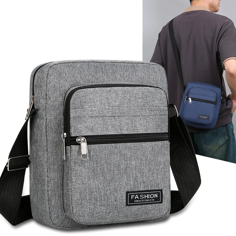 

Unisex waterproof shoulder bag, multifunctional large capacity messenger bag, suitable for outdoor travel and work