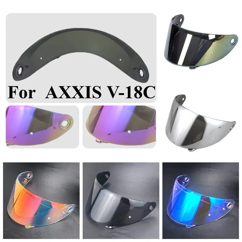 AXXIS Helmet Visors for MT-V-18C AXXIS Anti Fog High Impact Protection UV Cut Durable High Strength Viseira Capacete Accessories