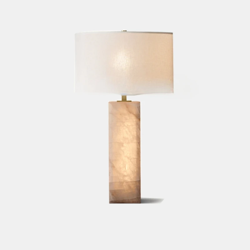 

Natural marble table lamp living room bedroom bedside lamp