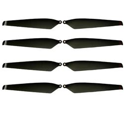 3613 Folding Propeller Blade, RC Avião Lâminas, Proteção de Plantas, UAV, Fibra De Carbono, Polpa, 8Pcs, 4 Pares