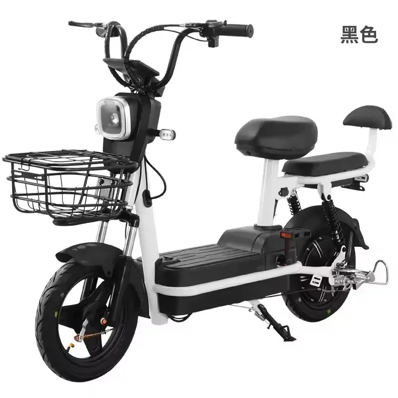 2024 New Model High-End Electric Bike, 48V Battery, 350W/500W Brushless Motor