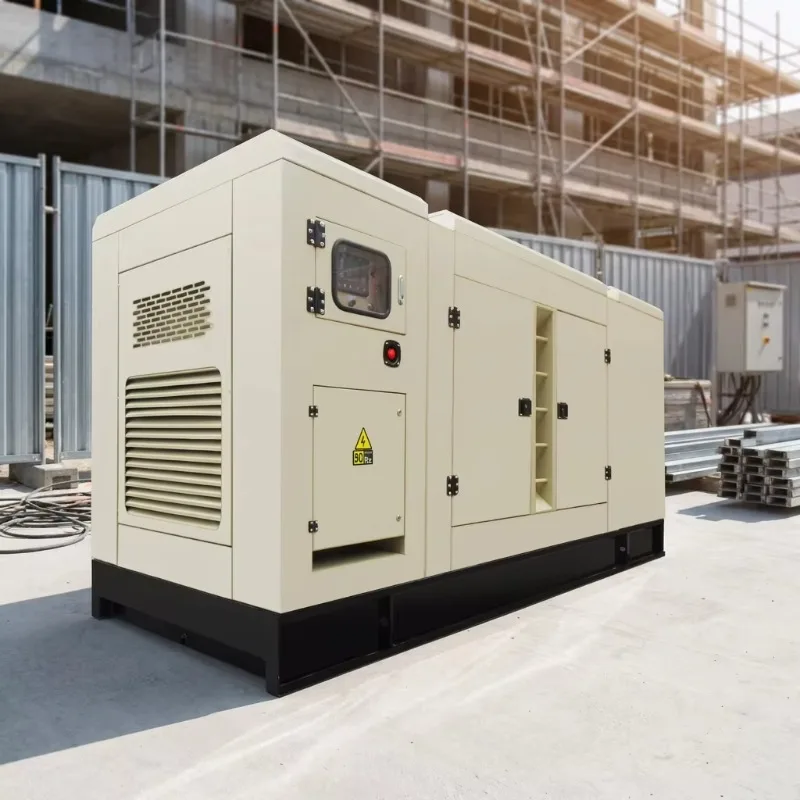For Data Center Continuous Power Diesel Generator Set 500kVA 400kW Silent Genset Water Cooled for 24/7 Running Power