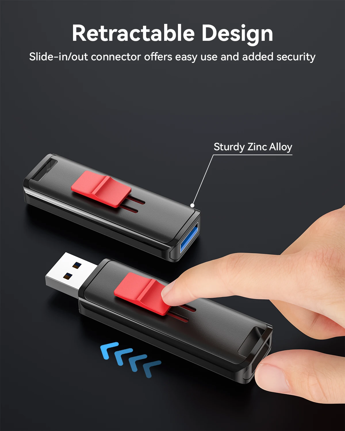 KOOTION U53 High Speed Pendrive Data Storage Stick USB-flashdrive voor laptopcomputer