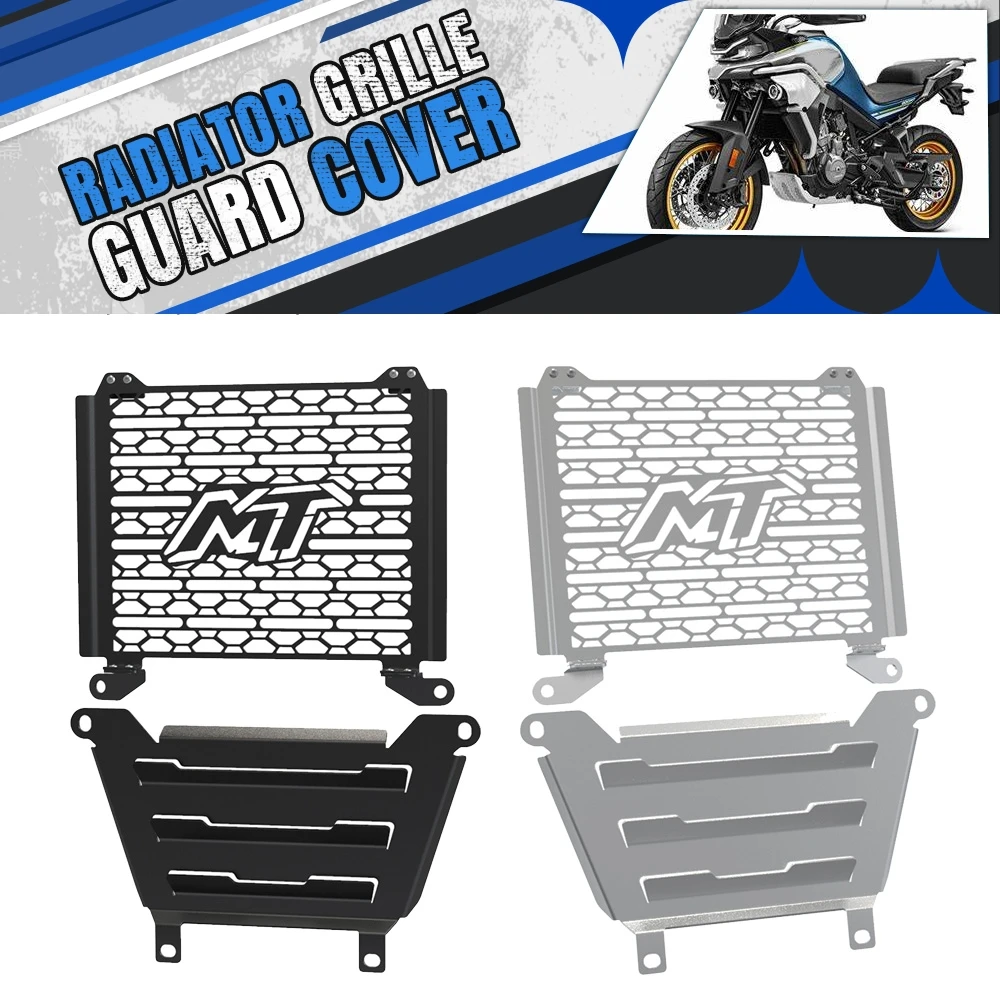 Motorcycle Radiator Guard and Engine Skid Plate Cover set FOR CFMOTO 800MT 800 MT CF MOTO 800MT N39° 2021 2022 2023 2024 2025