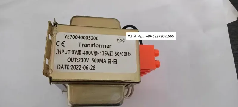 

Power Transformer YE70040005200 0V-400V-415V to 230V
