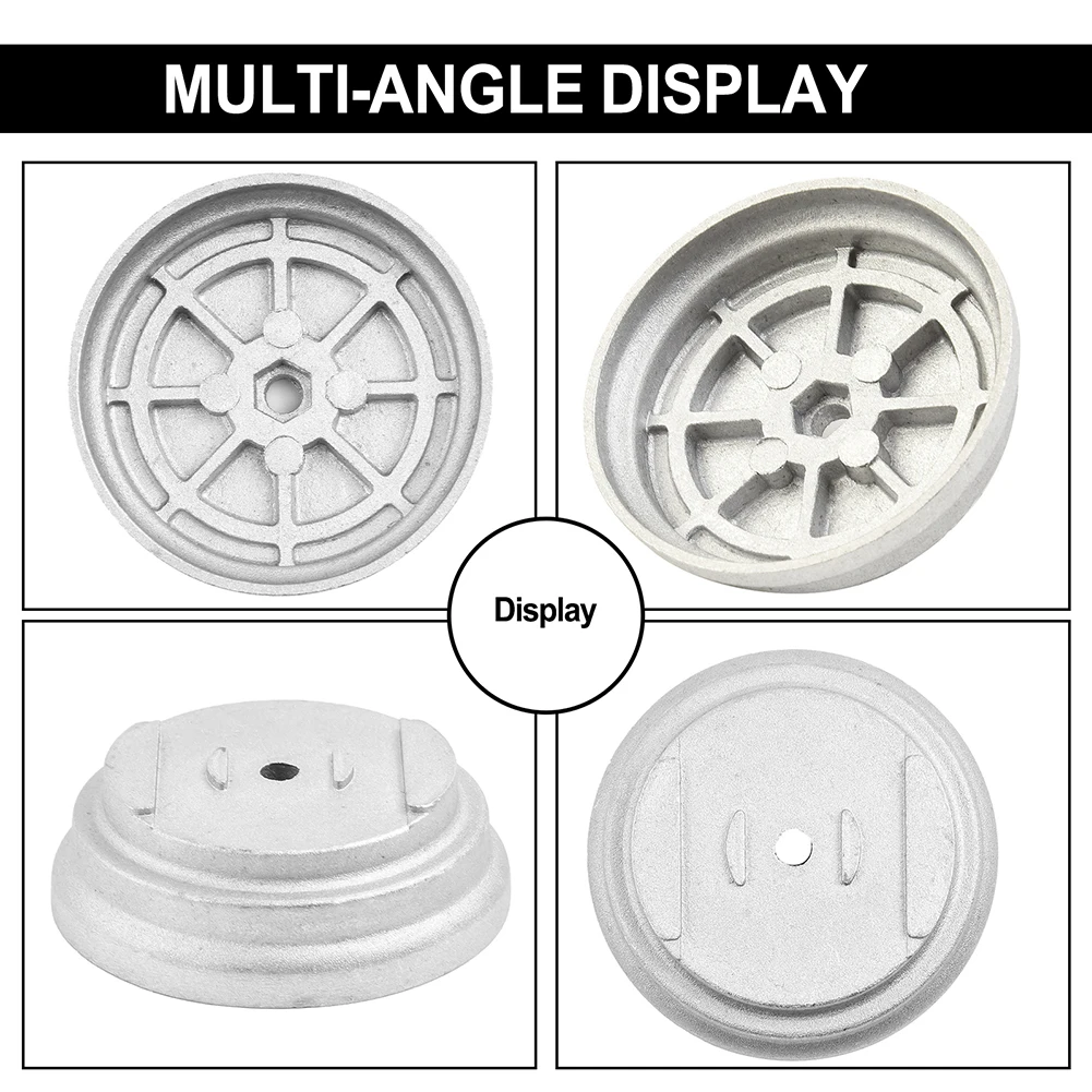 

1pcs Silver Cover Accessory Aluminum For Mowing Pruning Greening Grass Trimmers Garden Power Tools Attachment Lawn Mower Parts
