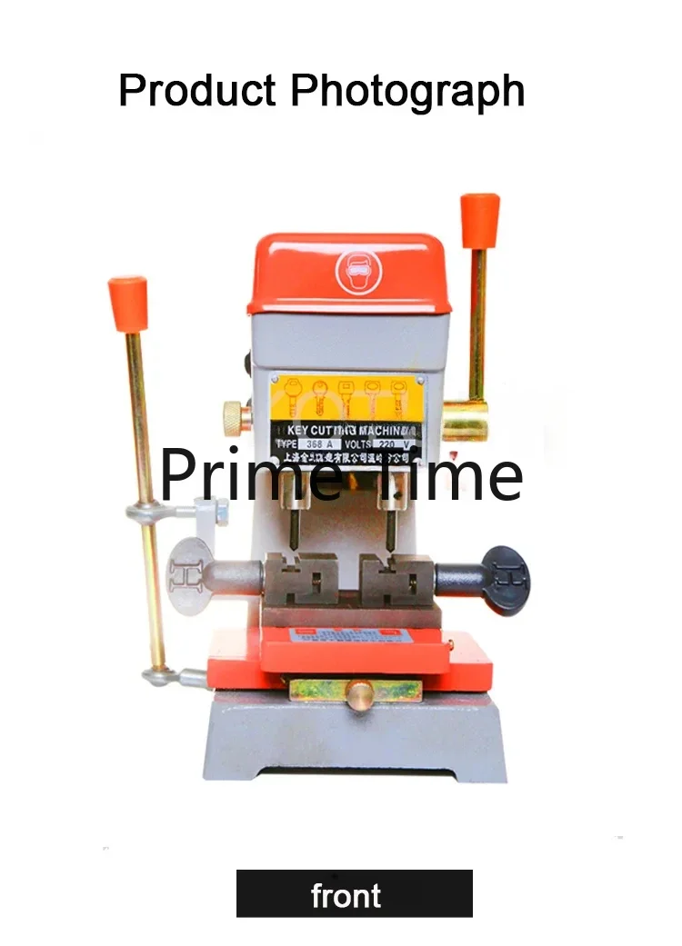 368A 220V Key Machine Vertical Key Cutting Machine Keys Copier for Duplicating Security Keys Locksmith Equipment