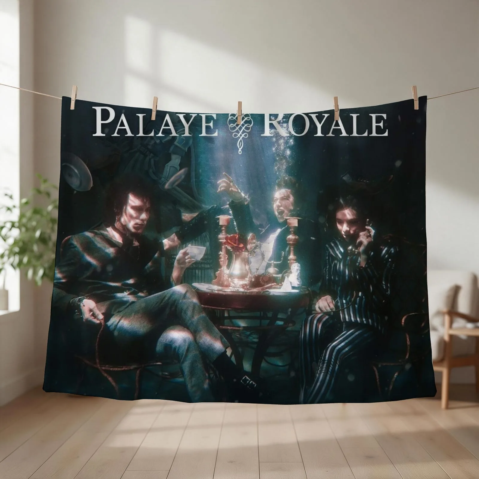 Copy of Boom Boom Room Side B Throw Blanket warm for winter for winter Warm Camping Blankets