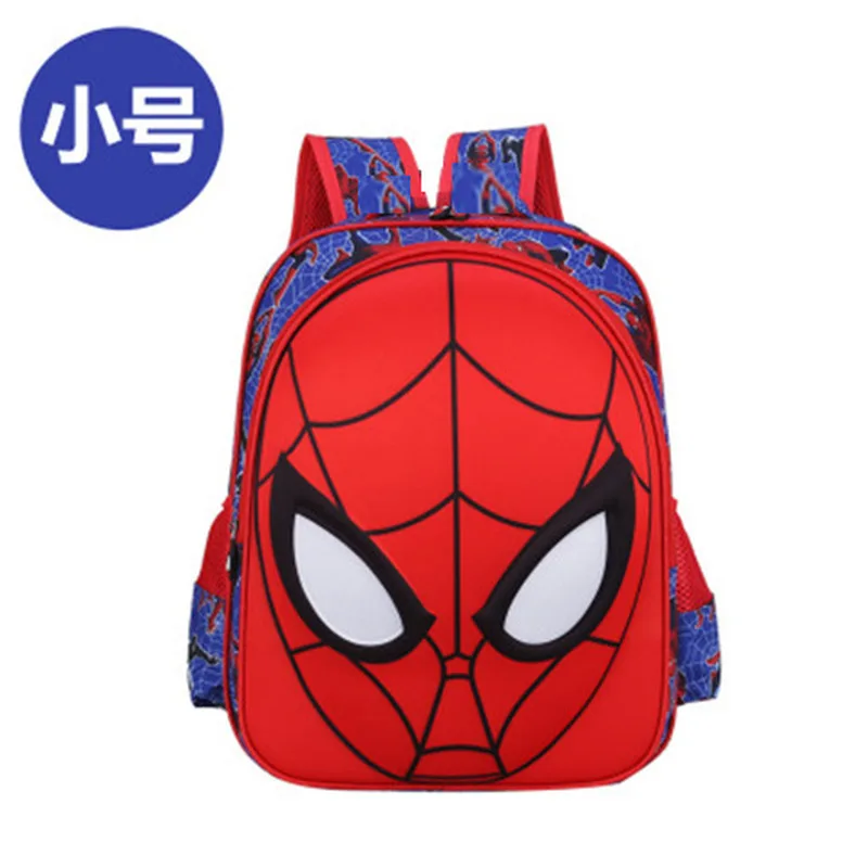 Marvel Student School Bags para meninos e meninas, Spider Man Mochilas, Cartoon Printing, Pacotes de Ombro, Impermeável, Crianças, Crianças