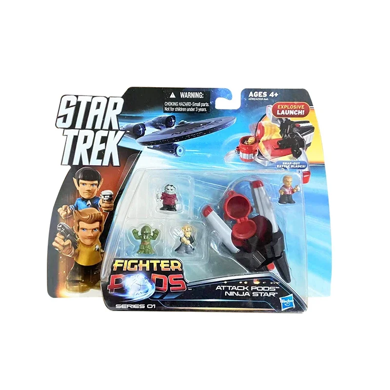 Hasbro Star Trek PODS Fighter Action Figure Startrek Attack Pods Ninja Star Surger Phantom Striker Boys Kids Halloween Gifts