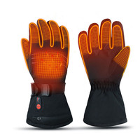 USB Touch Scree Heated Gloves Battery Pack Electric Waterproof Heated Gloves for Working