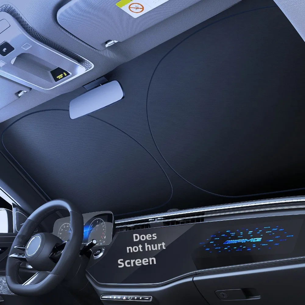 

Солнцезащитный козырек на окно автомобиля, солнцезащитный козырек, козырек на лобовое стекло, складной автозащитный козырек от ультрафиолета, аксессуары для стайлинга