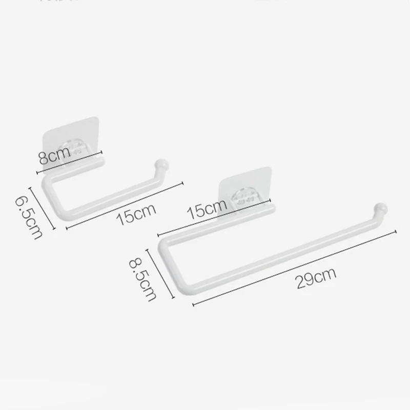 Kitchen Paper Roll Holder Towel Cabinet Rag Bathroom Organizer Toilet Paper Holder For Home