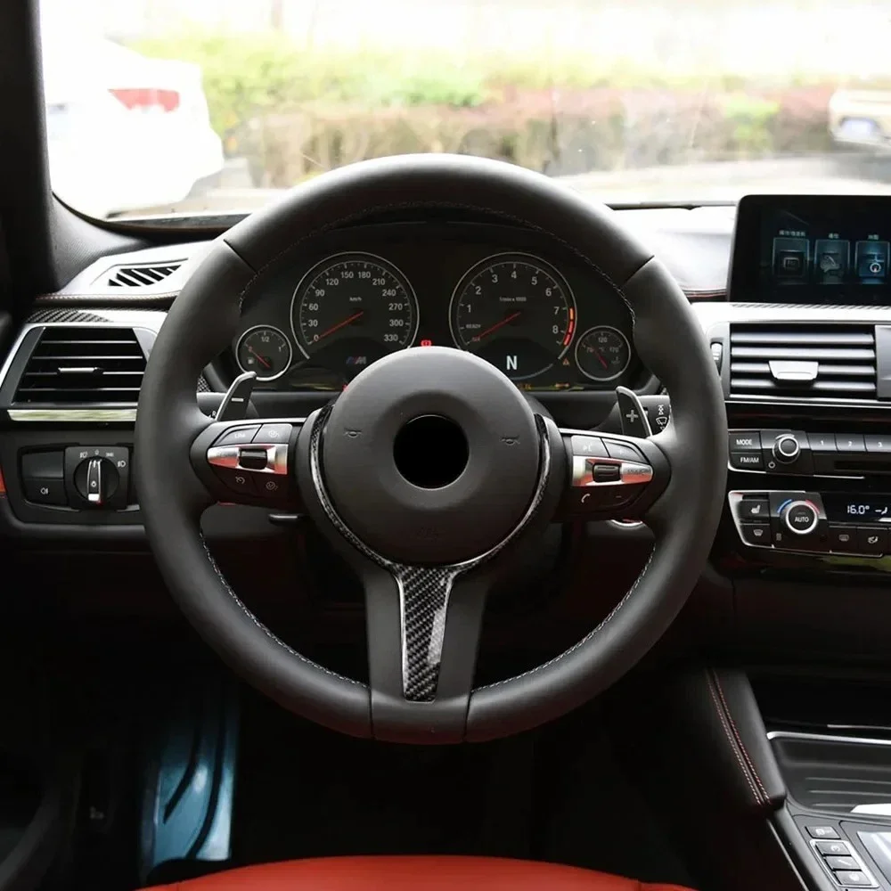 Für BMW F20 F22 F30 F31 F32 F33 F35 F36 F10 F06 F12 F13 F15 F16 Ersatz-Lenkradverkleidung aus ABS für den Fahrzeuginnenraum – Detail 5