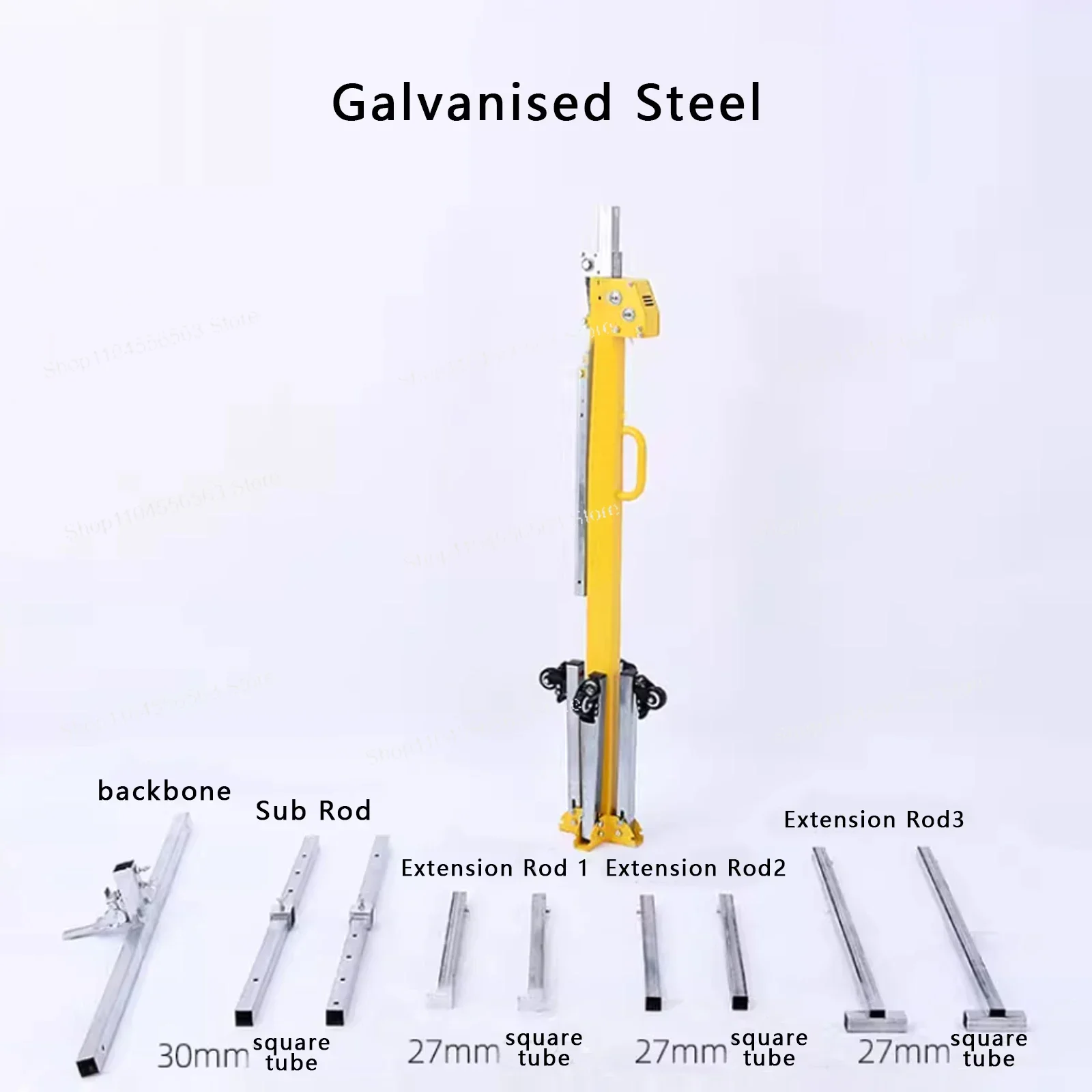 2 - in - 1 Rotating Lift Table, Portable Gypsum Board Installation System for Effortless Installation