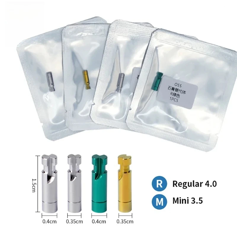 

20pcs Dental Lab Implant Analog Plaster Mini Regural Oral Care Accessories Compatible With Osstem Hiossen