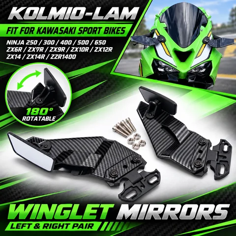 Ninja 300 Winglet Spoiler for Motorcycle -AliExpress