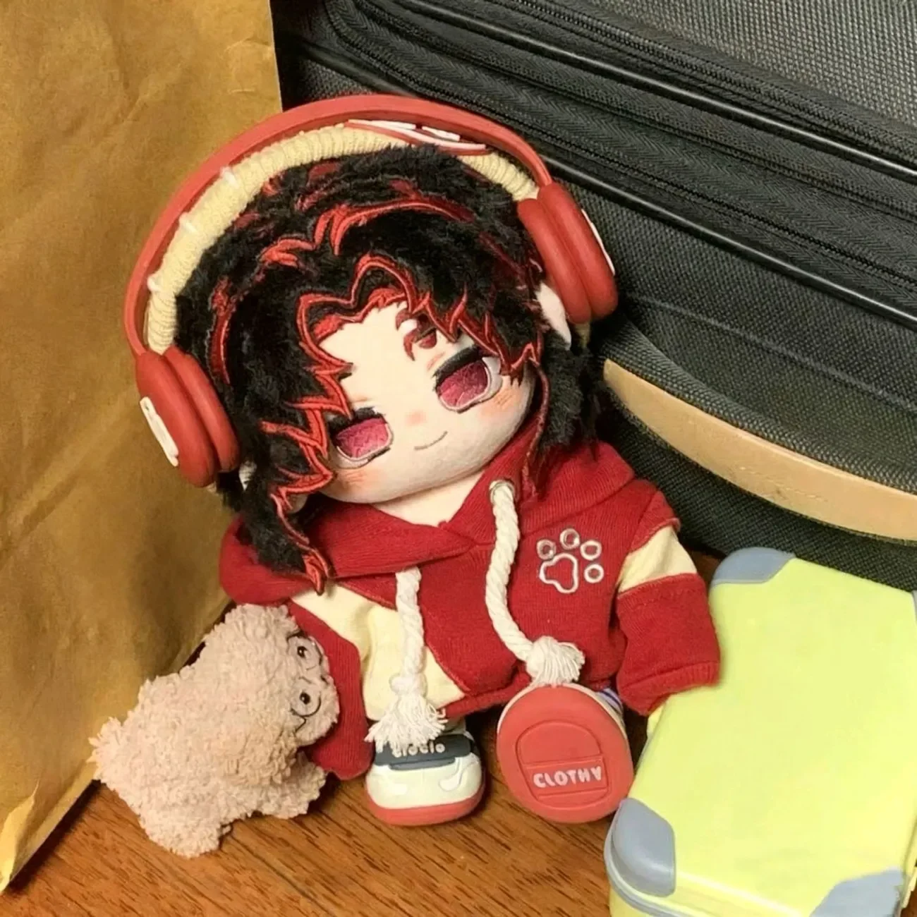 

Stuffed 20cm Anime Demon Slayer Tsugikuni Yoriichi Cotton Plush Toys COS Kids Adults Birthday Gifts or Festival Gift