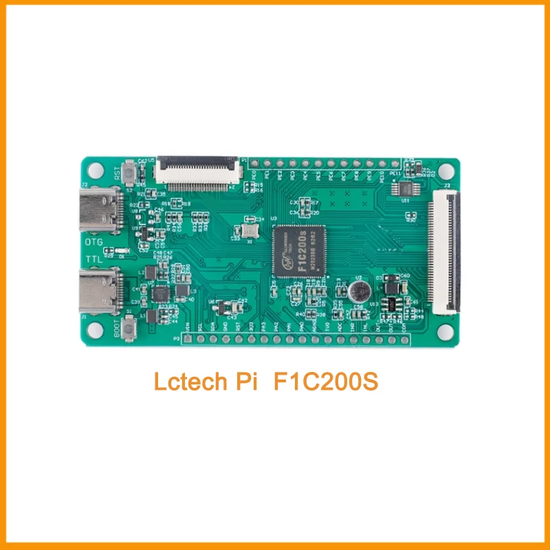 1~5PCS Lctech Pi F1C200S Linux Open Source Maker Demo Development Board Module CherryPi-F1C200S ARM926EJ-S Core Processor Type-C