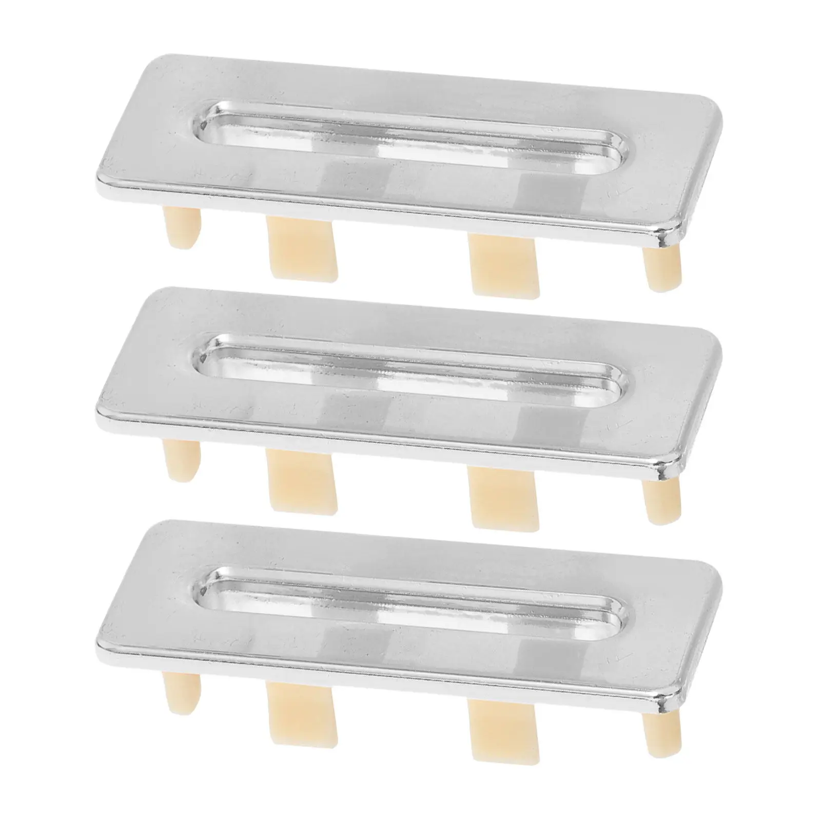 

3Pcs Sink Overflow Cover Decorative Plastic Drain Ring Protective Basin Hole Cap for Bathroom Washbasin Bathtub Vanity