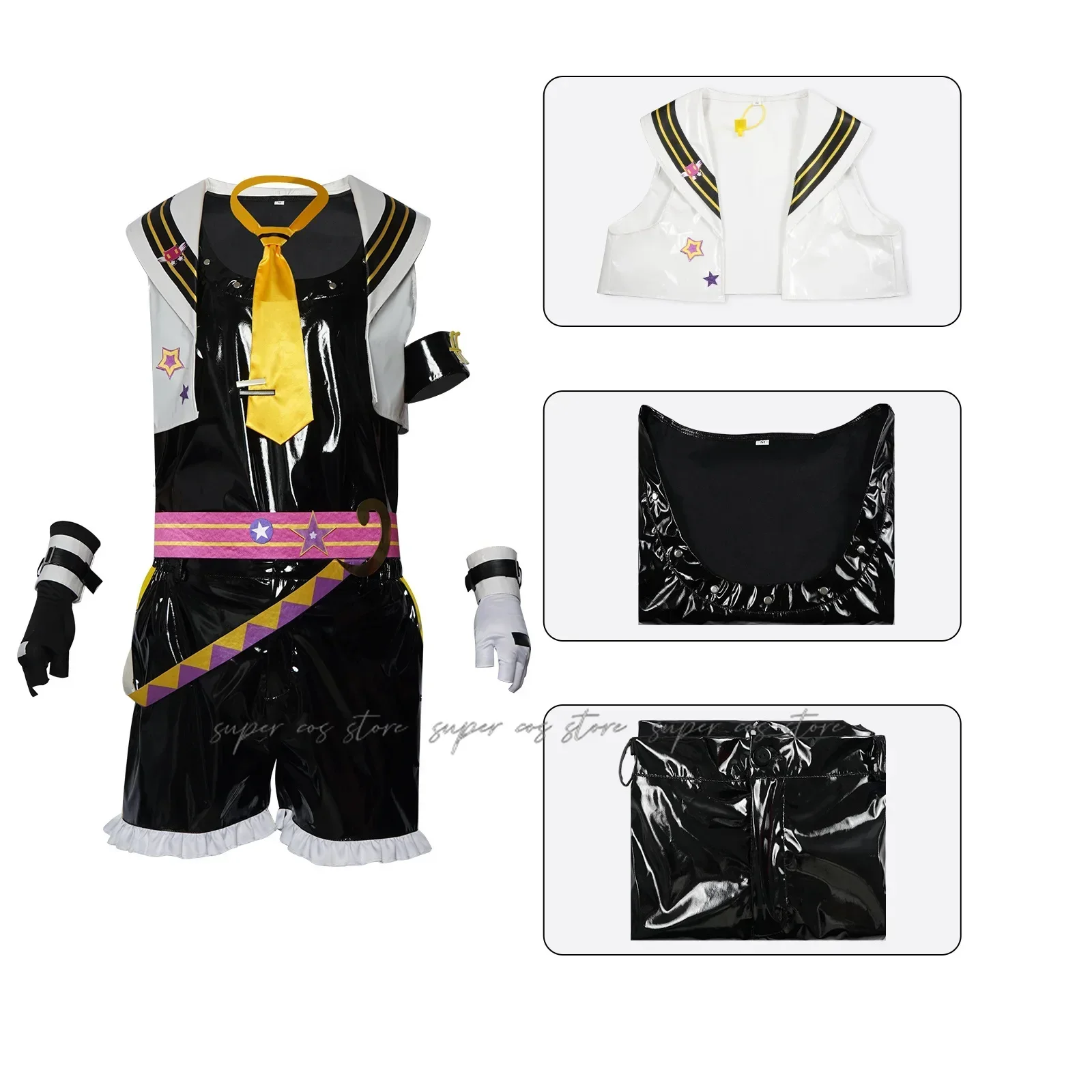 Muse Dash Rin Len Cosplay Costumes Cute Party Suit Game Clothing Halloween Carnival Uniforms Custom Made