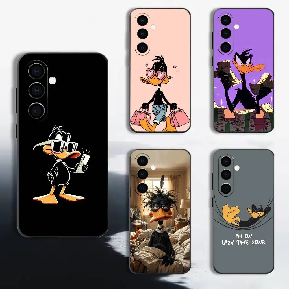 Goofy D-Daffy D-Duck-Funny  Phone Case For Samsung A72,A71,A72,A70,A53,A52,A51, Black Soft Cover TPU