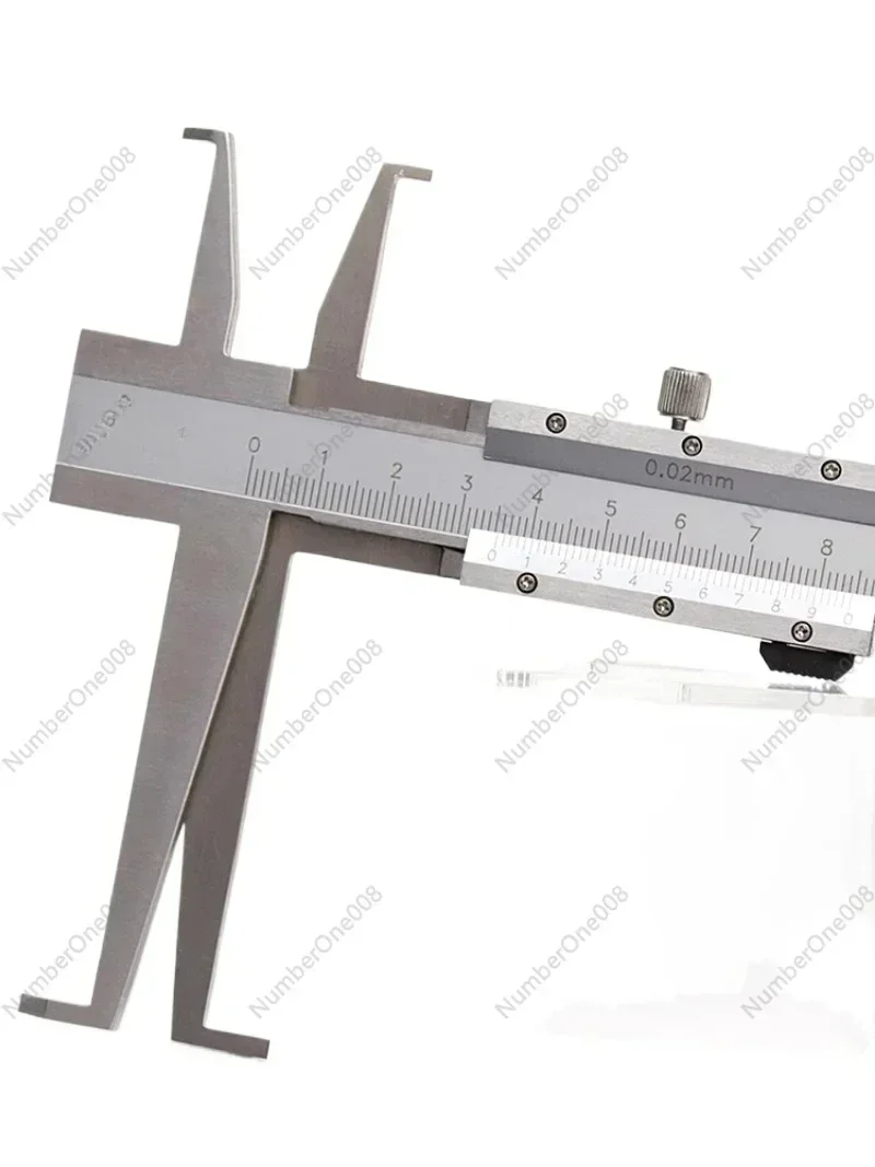 Inner Groove Vernier Caliper Stainless Steel High Precision Digital Display with Meter Inner Diameter Measuring Tool Accessories