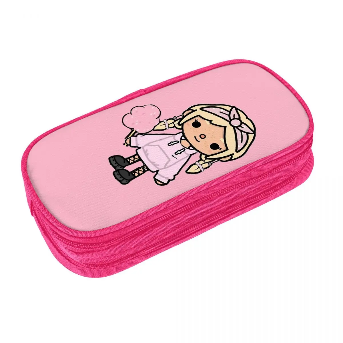 

Toca Life Box Toca Boca Pencil Case Cute Game Large Pencil Pouch Girls Boys Double Layer Aesthetic Back To School Pencil Cases