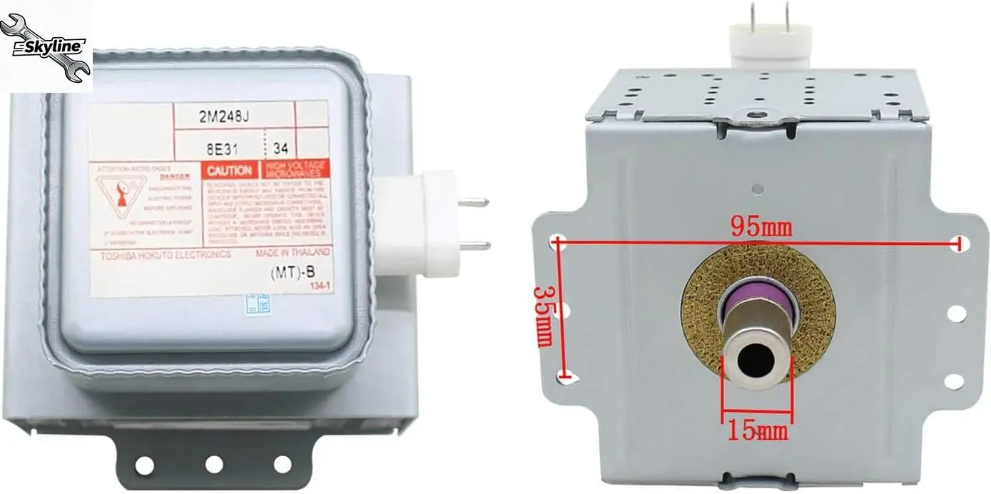 2M248J Microwave Magnetron for Microwave Oven Tube Compatible 2M253 2M253J 2M248J