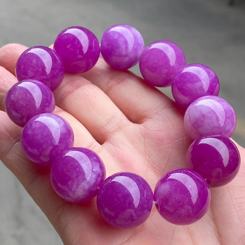 

Natural High-ice Tibetan Elegant Temperament Single-circle Bracelet.