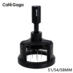 AliKisscafe WDT Tools 51mm 54mm 58mm Espresso Stirrer Needle Distributor Adjustable Depth Barista Tools Coffee Maker Accessories