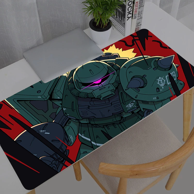 Mouse Pad Anime Mobile Suit Gundam Anime Gamer Large XXL Tablet Varmilo Keyboard Carpet Kawaii Gaming Accessories Mousepad