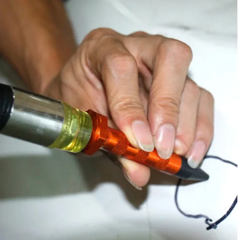 DIY Auto Paintless Dent Repair Kit Dent Hammer โลหะแตะลงปากกา 9 หัวเคล็ดลับ Dent Removal เครื่องมือสําหรับรถ Hail Damage Repair